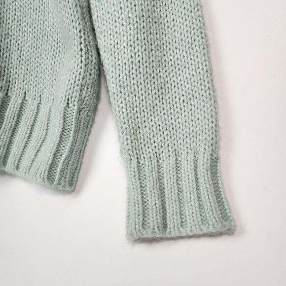 French Connection Sweater Womens Sz XS Mohair Blend Knitted Boho Feminine Modest - Picture 6 of 11